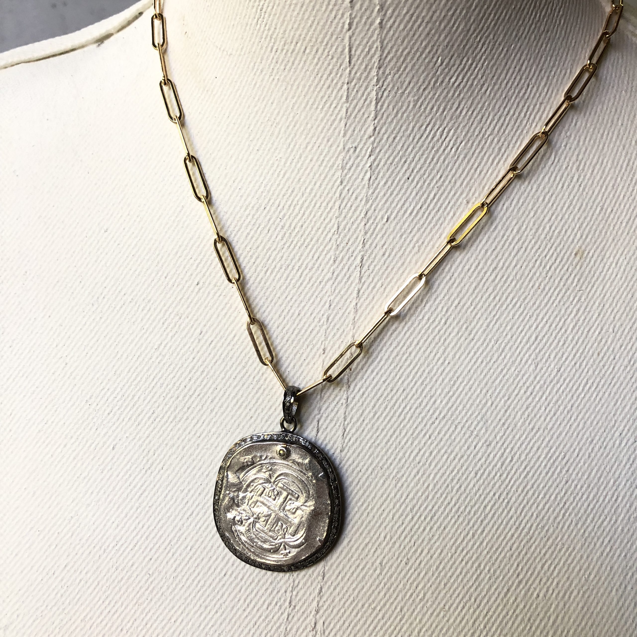 The Mint Silver Coin Necklace - Artclectic