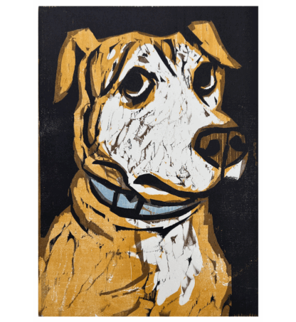 White Faced Dog