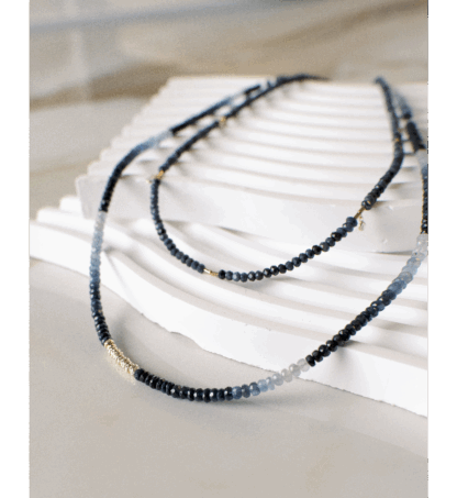 Ombre Sapphire Necklace