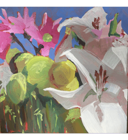 Flower painting