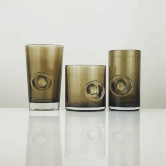 Lens Olive Glassware