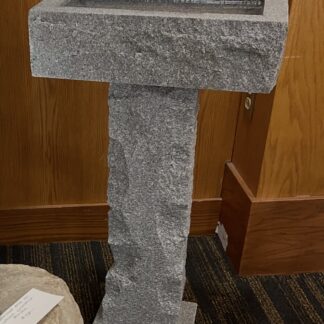 Granite Bird Bath