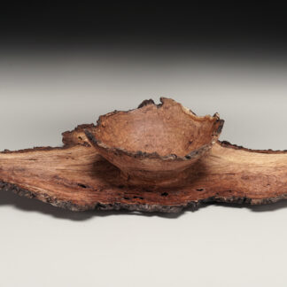 Cherry Burl Bowl and Platter